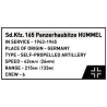 Cobi Klocki Blocks Panzehaubitze Hummel 1118 pieces