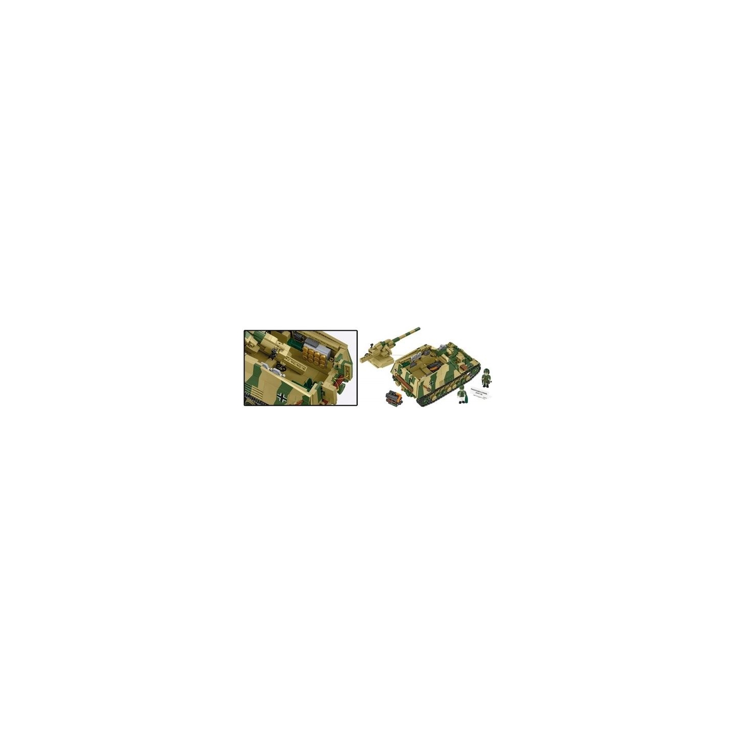 Cobi Klocki Blocks Panzehaubitze Hummel 1118 pieces