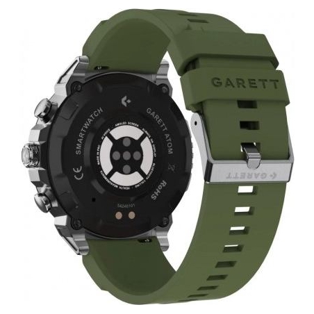 Garett Electronics Smartwatch Garett Atom silver steel
