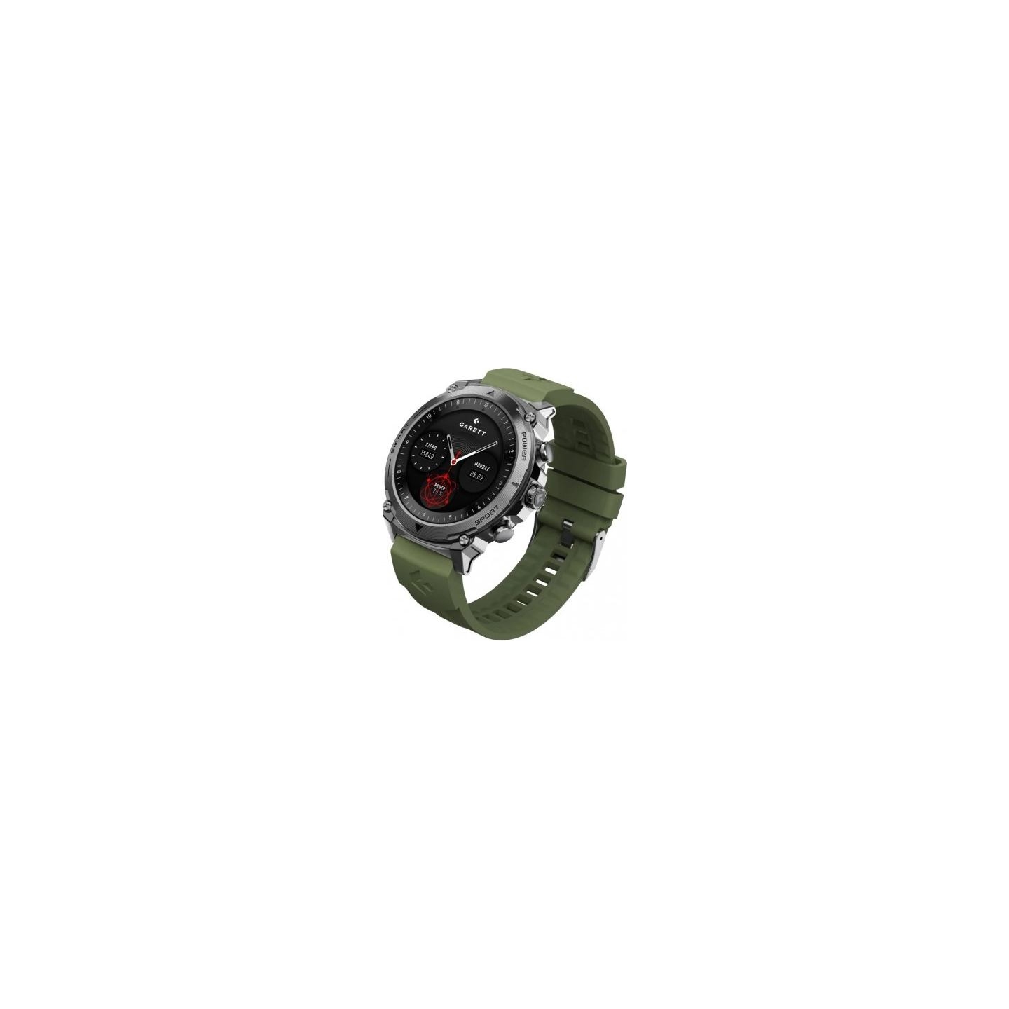 Garett Electronics Smartwatch Garett Atom silver steel