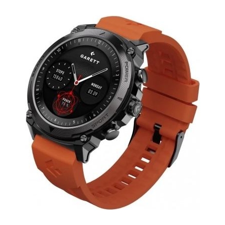 Garett Electronics SMARTWATCH GARETT ATOM BLACK STEEL