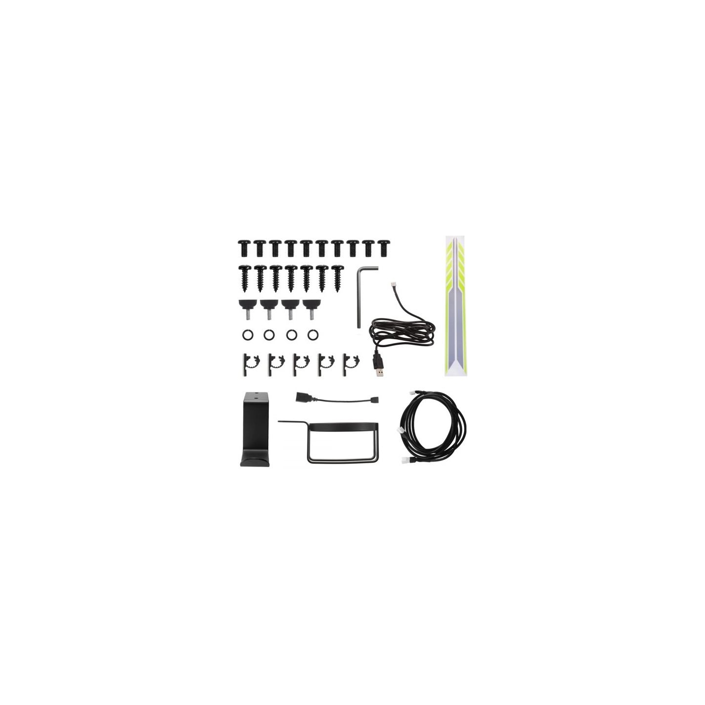 Maclean NanoRS gaming desk LED backlight 120x60cm RS10