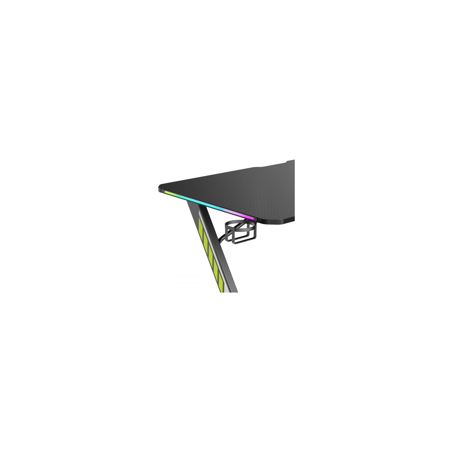 Maclean NanoRS gaming desk LED backlight 120x60cm RS10