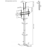 Maclean electric TV mou nt MC-125 up to 60kg