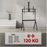 Maclean TV stand, on casters, MC-114 B