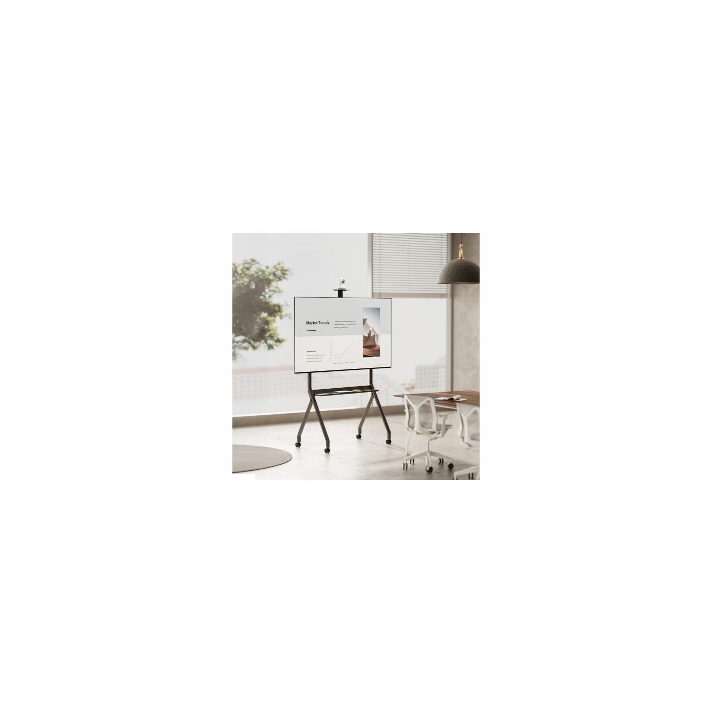 Maclean TV stand, on casters, MC-114 B