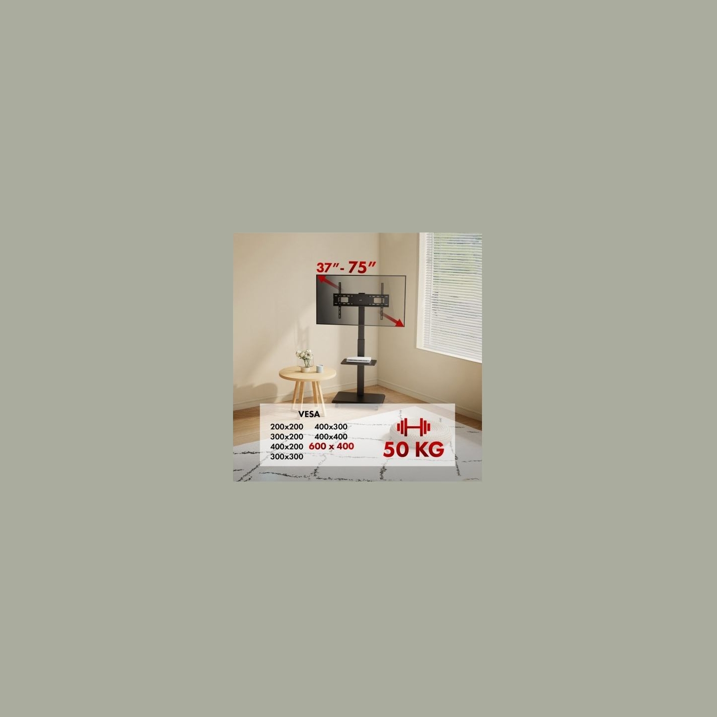 Ergo Office TV stand ER-304B