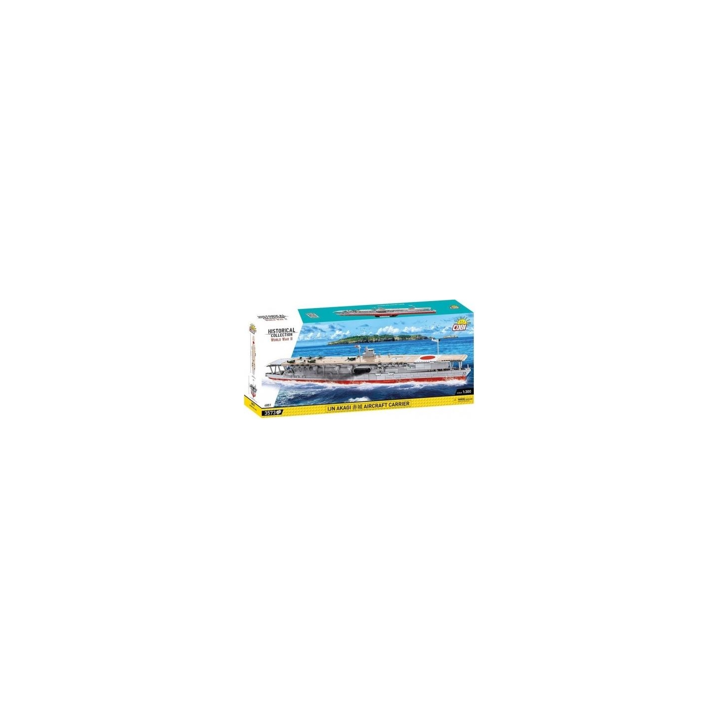 Cobi Klocki IJN Akagi Aircraft Carrier
