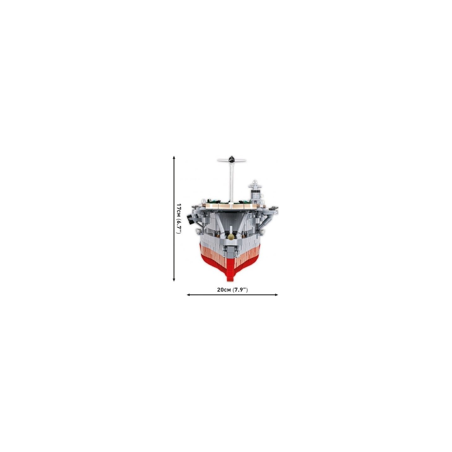 Cobi Klocki IJN Akagi Aircraft Carrier