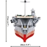 Cobi Klocki IJN Akagi Aircraft Carrier