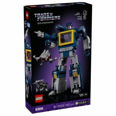 Lego Icons 10358 Transformers: Soundwave