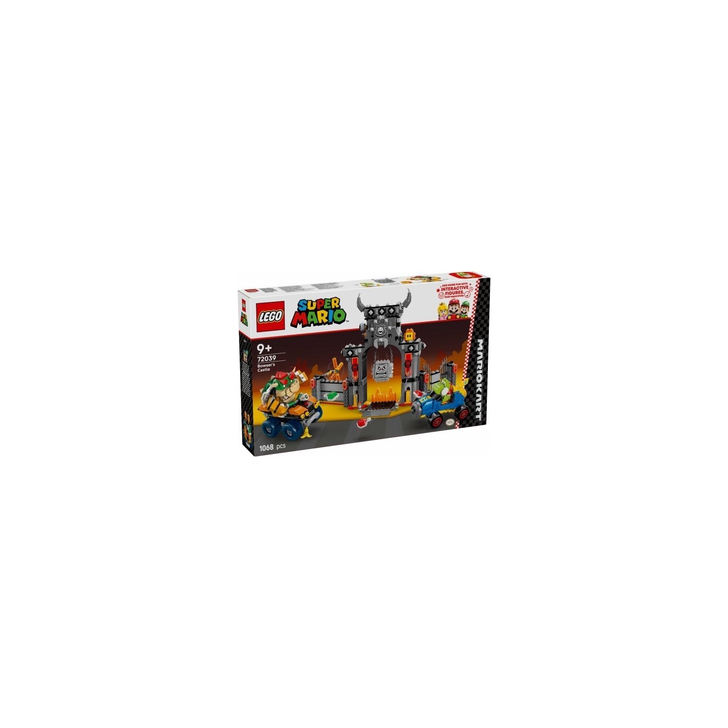 Lego Bricks Super Mario 72039 Mario Kart Bowsers Castle