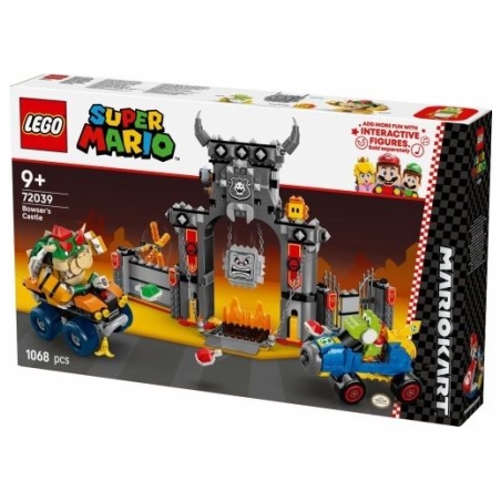 Lego Bricks Super Mario 72039 Mario Kart Bowsers Castle