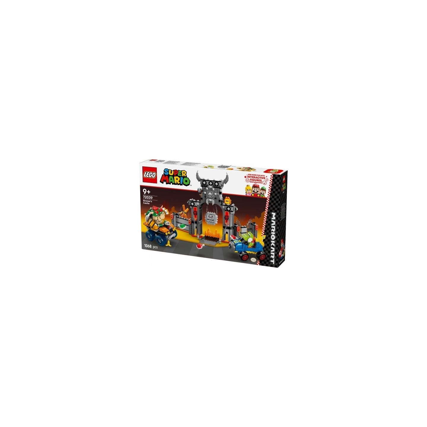 Lego Bricks Super Mario 72039 Mario Kart Bowsers Castle