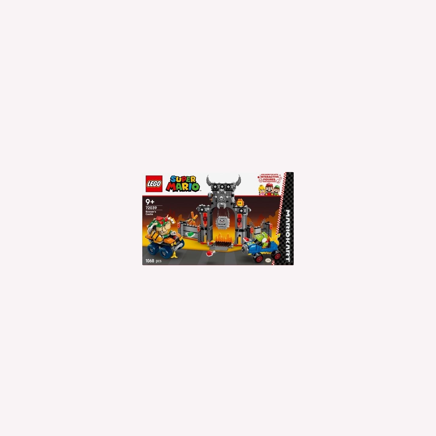 Lego Bricks Super Mario 72039 Mario Kart Bowsers Castle