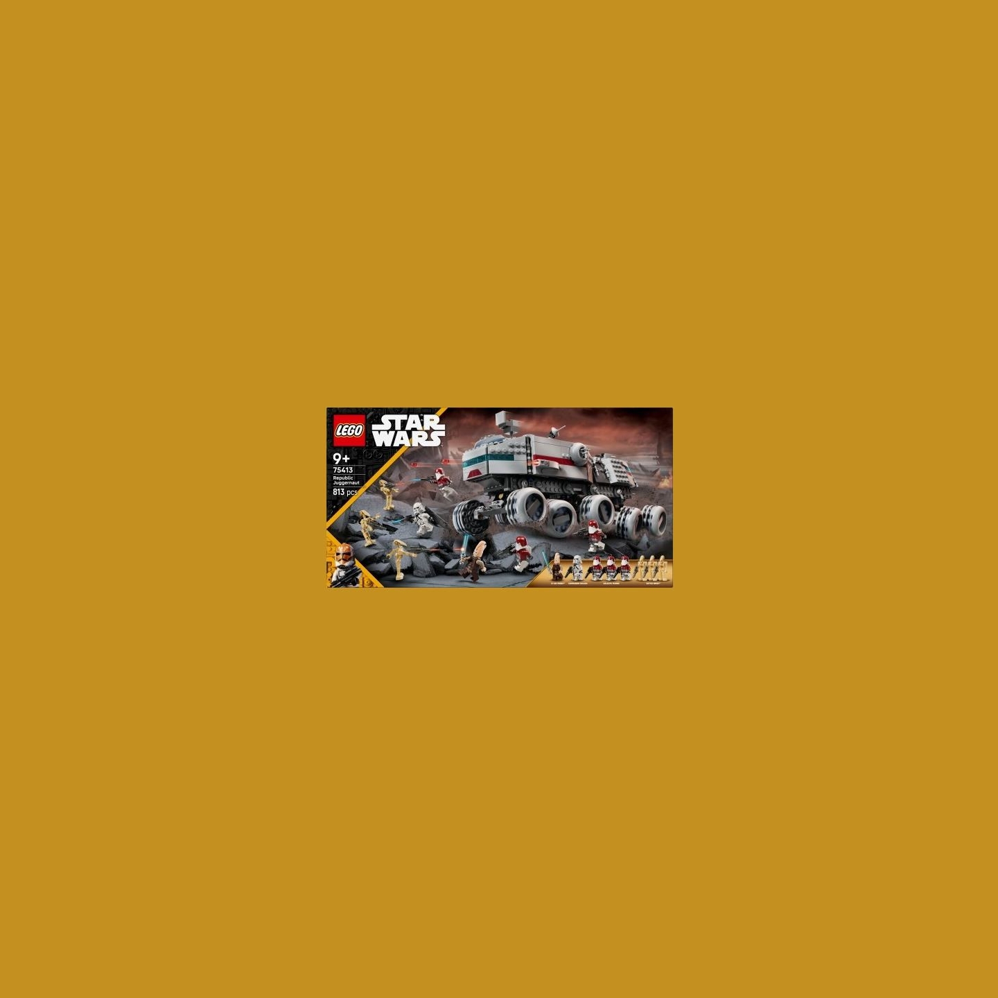Lego Star Wars 75413 Republic Juggernaut Tank