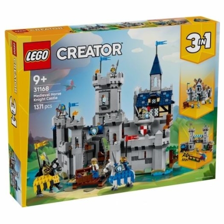 Lego Bricks Creator 31168 Medieval Horse Knight Castle