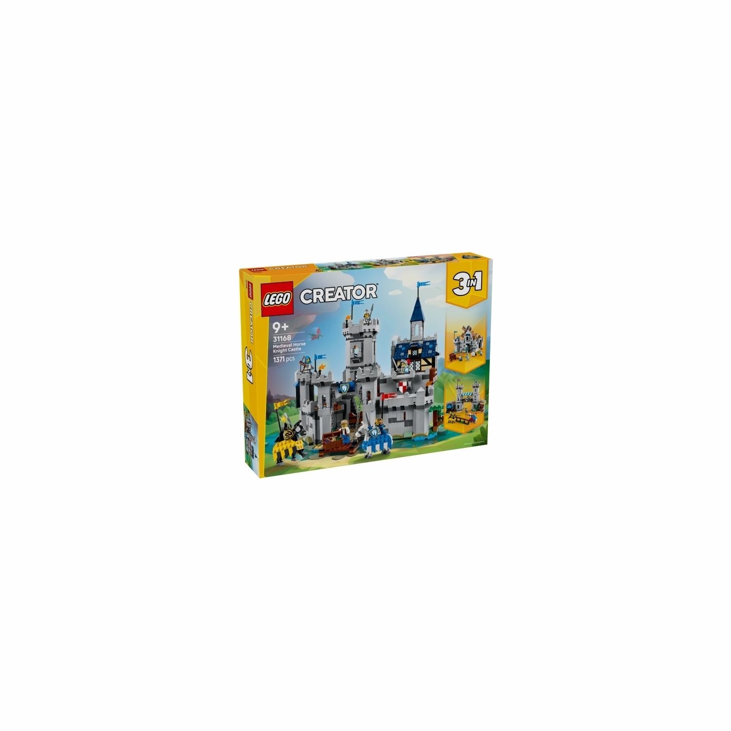 Lego Bricks Creator 31168 Medieval Horse Knight Castle
