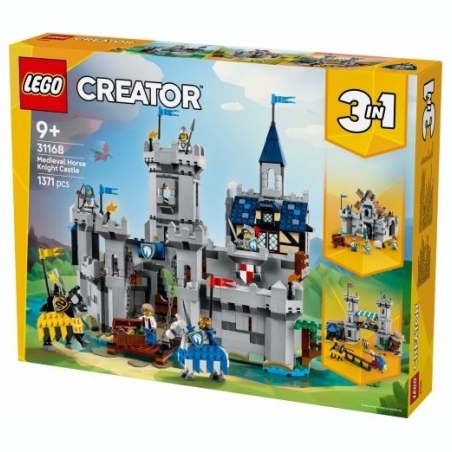 Lego Bricks Creator 31168 Medieval Horse Knight Castle