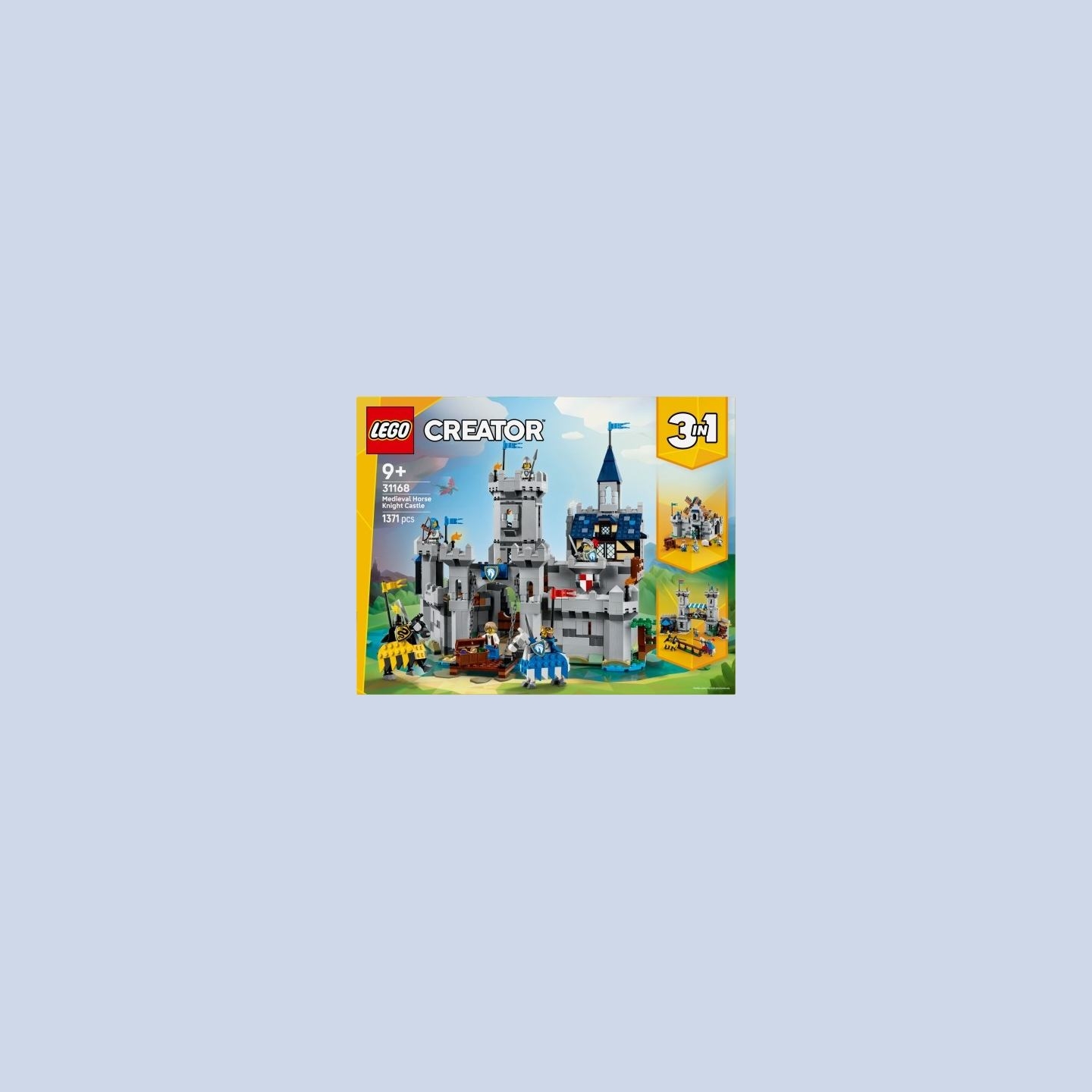 Lego Bricks Creator 31168 Medieval Horse Knight Castle