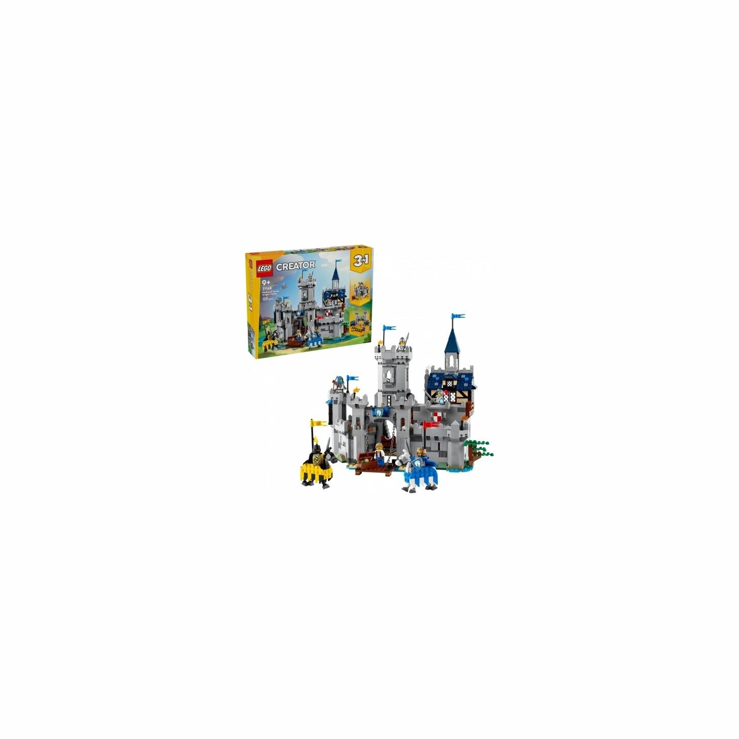 Lego Bricks Creator 31168 Medieval Horse Knight Castle