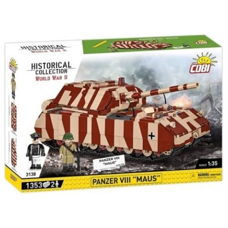 Cobi Klocki Panzer VIII Maus Blocks
