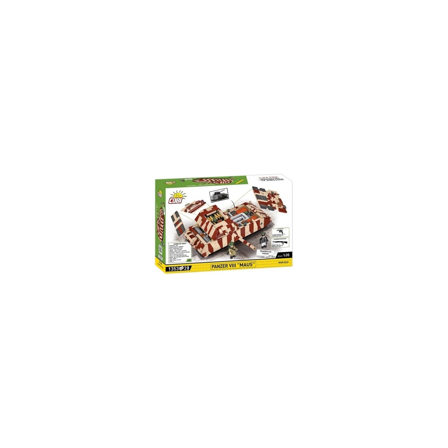 Cobi Klocki Panzer VIII Maus Blocks