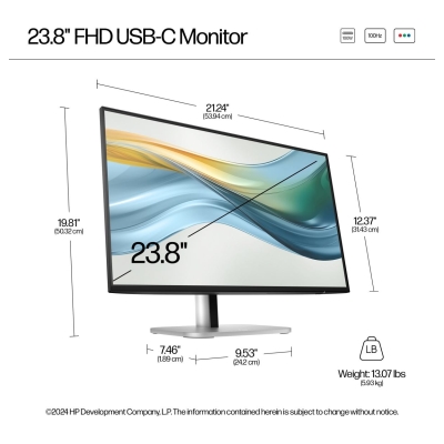 HP S5 Pro 524pu 23.8i FHD USB-C MNTR(EU)