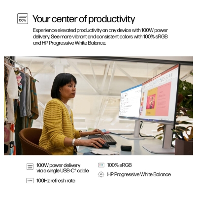 HP S5 Pro 524pu 23.8i FHD USB-C MNTR(EU)