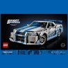Lego Klocki Technic 42210 Samochód Nissan Skyline GT-R (R34) z filmu Za szybcy, za wściekli