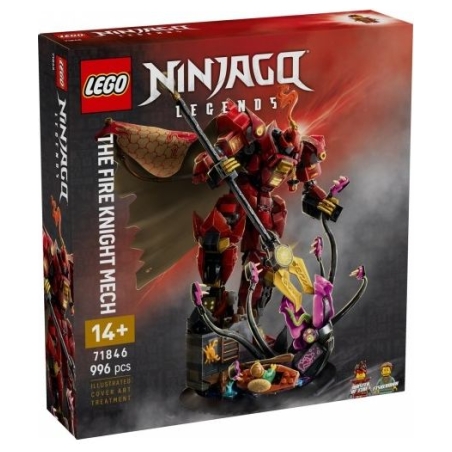 Lego Klocki Ninjago 71846 Mech ognistego rycerza