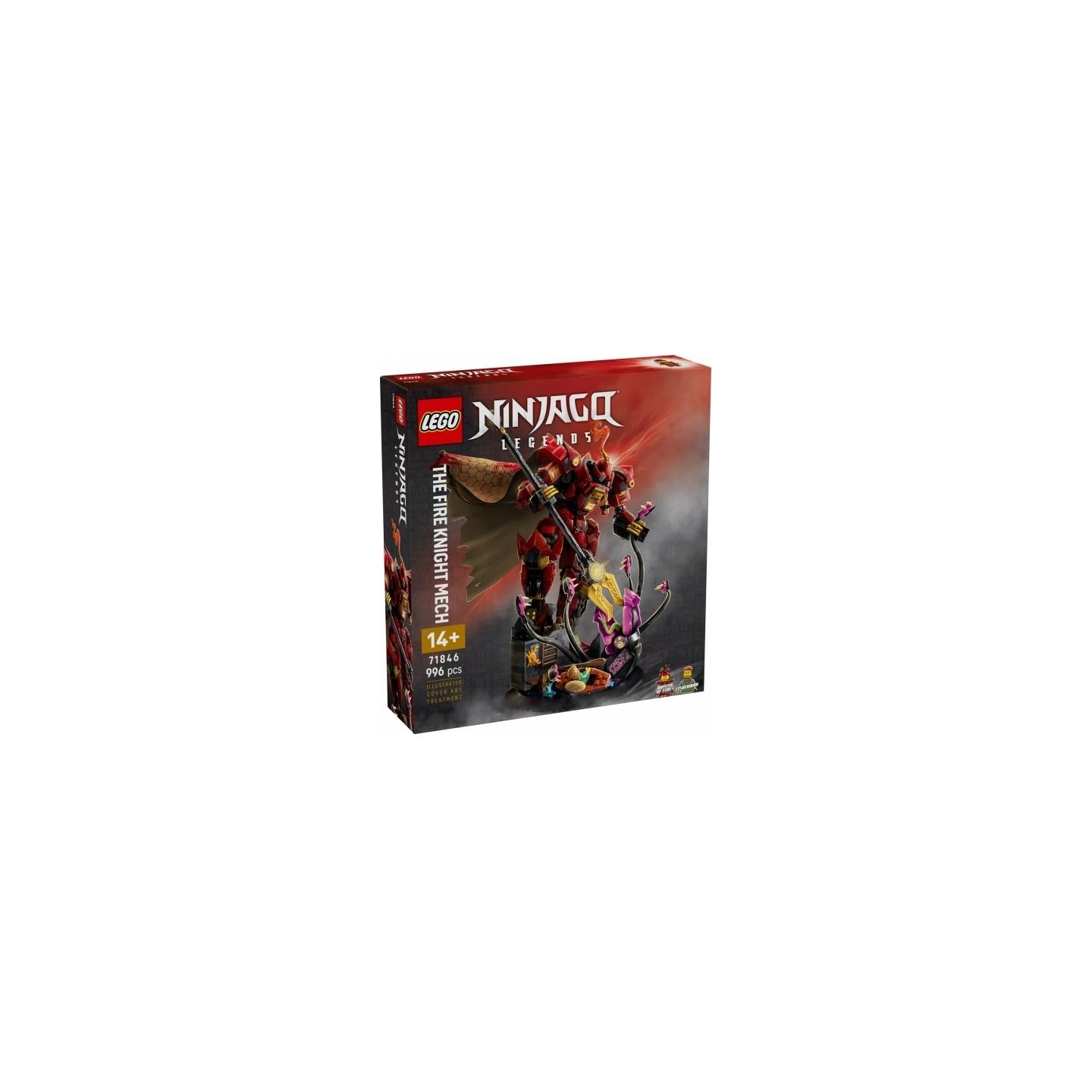 Lego Klocki Ninjago 71846 Mech ognistego rycerza