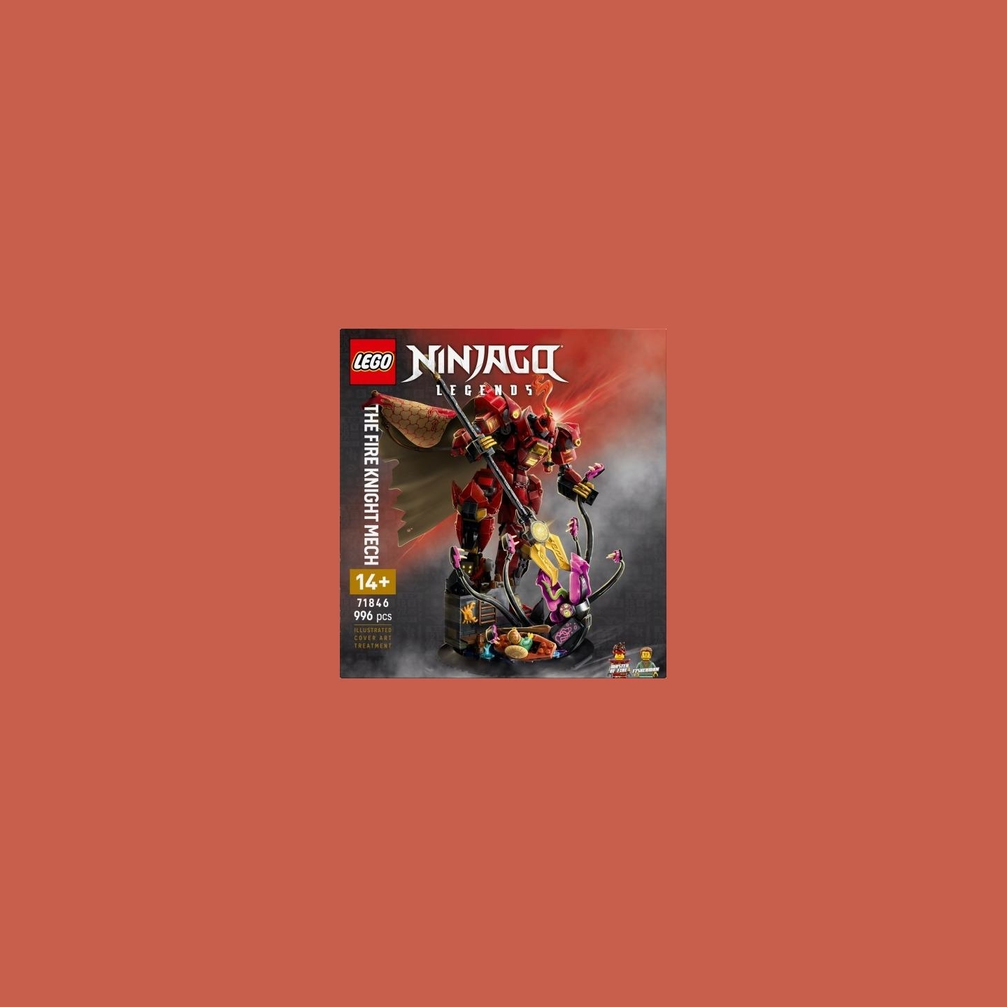 Lego Klocki Ninjago 71846 Mech ognistego rycerza