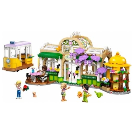 Lego Klocki Friends 42671 Zielona kawiarnia i kwiaciarnia
