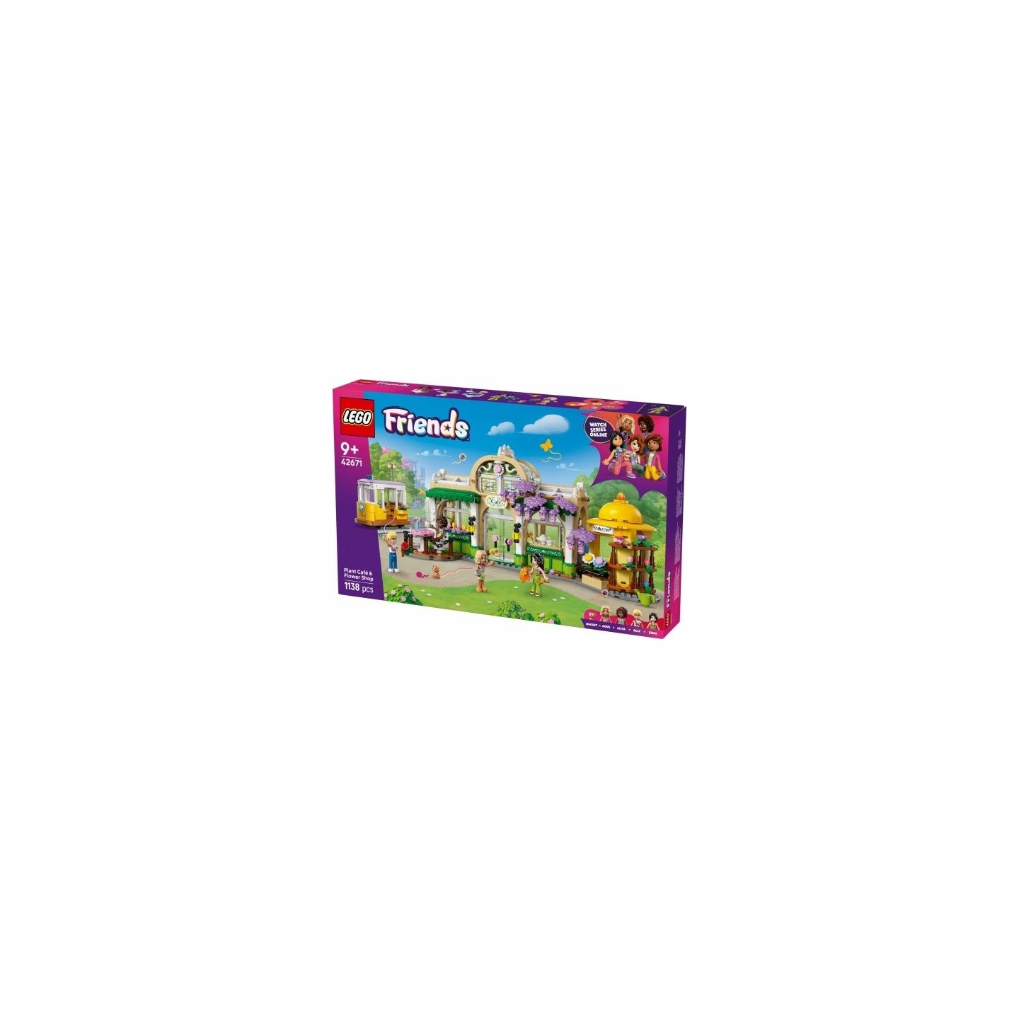 Lego Klocki Friends 42671 Zielona kawiarnia i kwiaciarnia