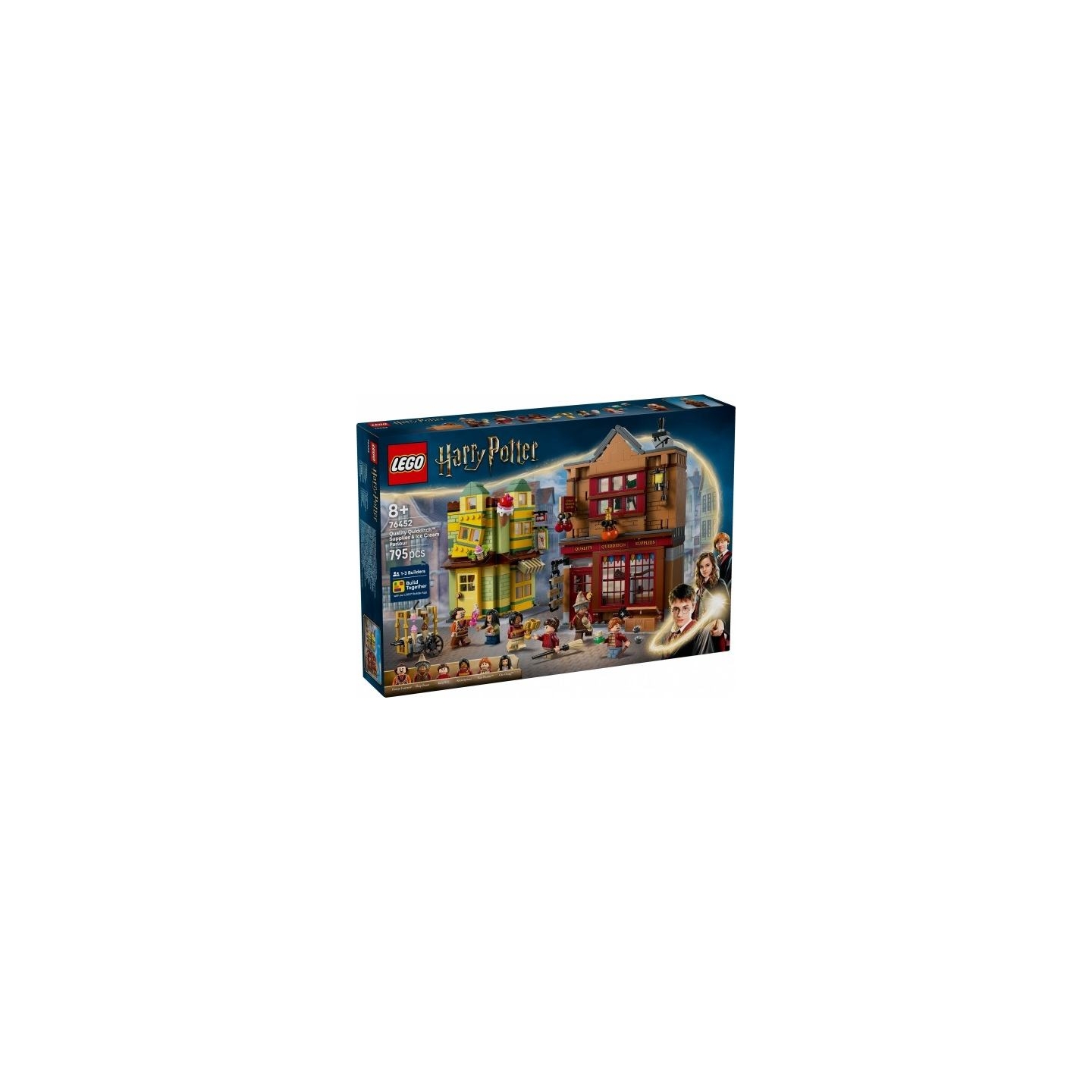 Lego Klocki Harry Potter 76452 Markowy sprzęt do quidditcha i lodziarnia
