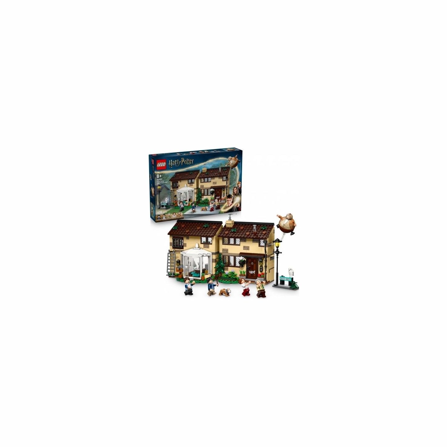 Lego Klocki Harry Potter 76451 Privet Drive: Wizyta ciotki Marge