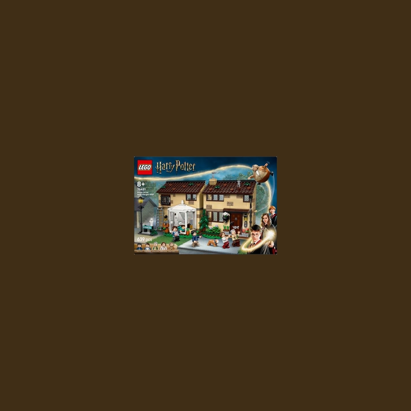 Lego Klocki Harry Potter 76451 Privet Drive: Wizyta ciotki Marge