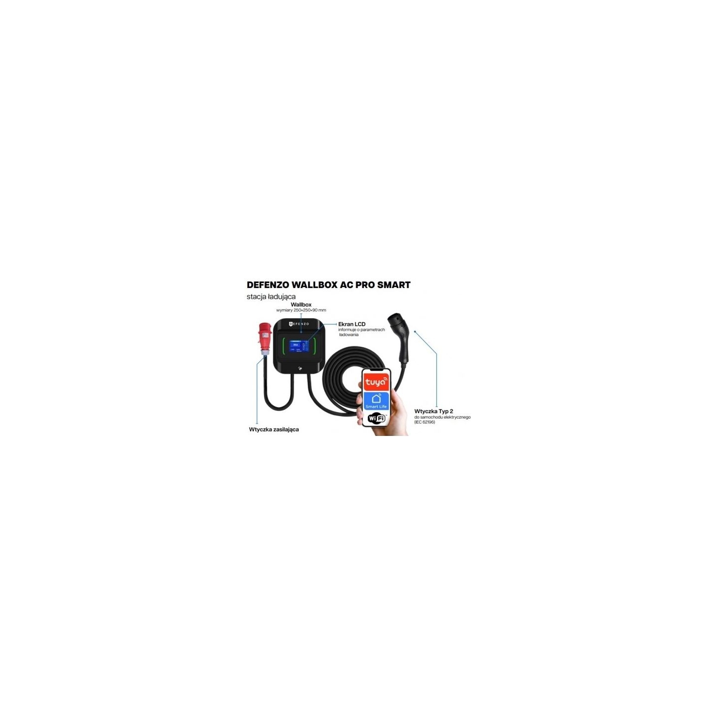 Defenzo Wallbox AC22 SMART