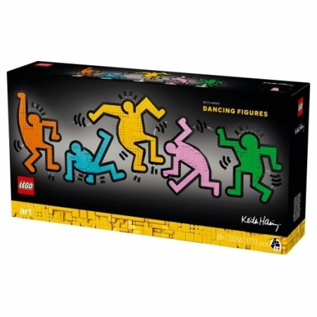 Lego Bricks ART 31216 Keith Haring - Dancing Figures