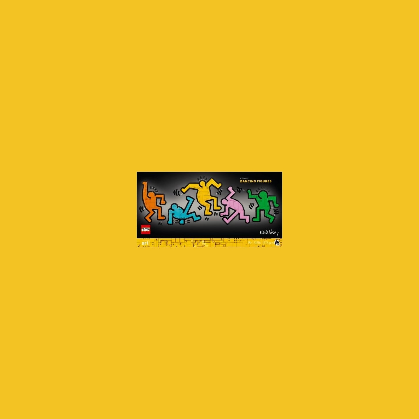 Lego Bricks ART 31216 Keith Haring - Dancing Figures