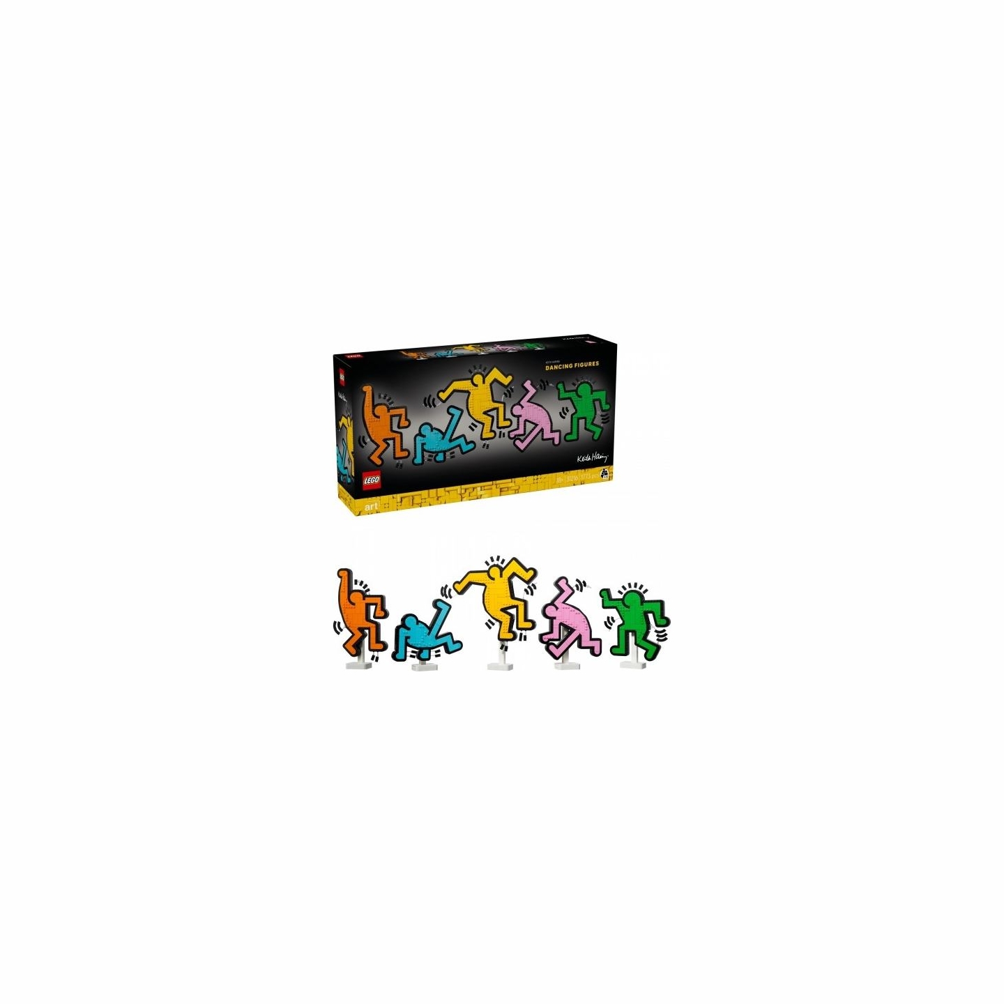 Lego Bricks ART 31216 Keith Haring - Dancing Figures