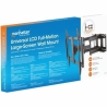 Manhattan TV wall mount 60-100 inches LED/LCD 80kg swivel tilt