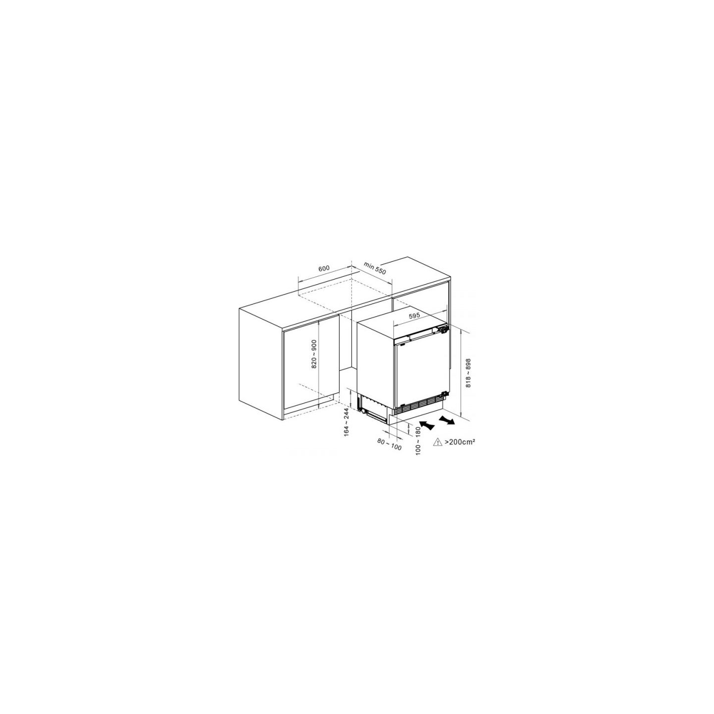 MPM Fridge-freezer MPM-116-CJI-17/E