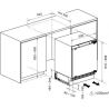 MPM Fridge-freezer MPM-116-CJI-17/E
