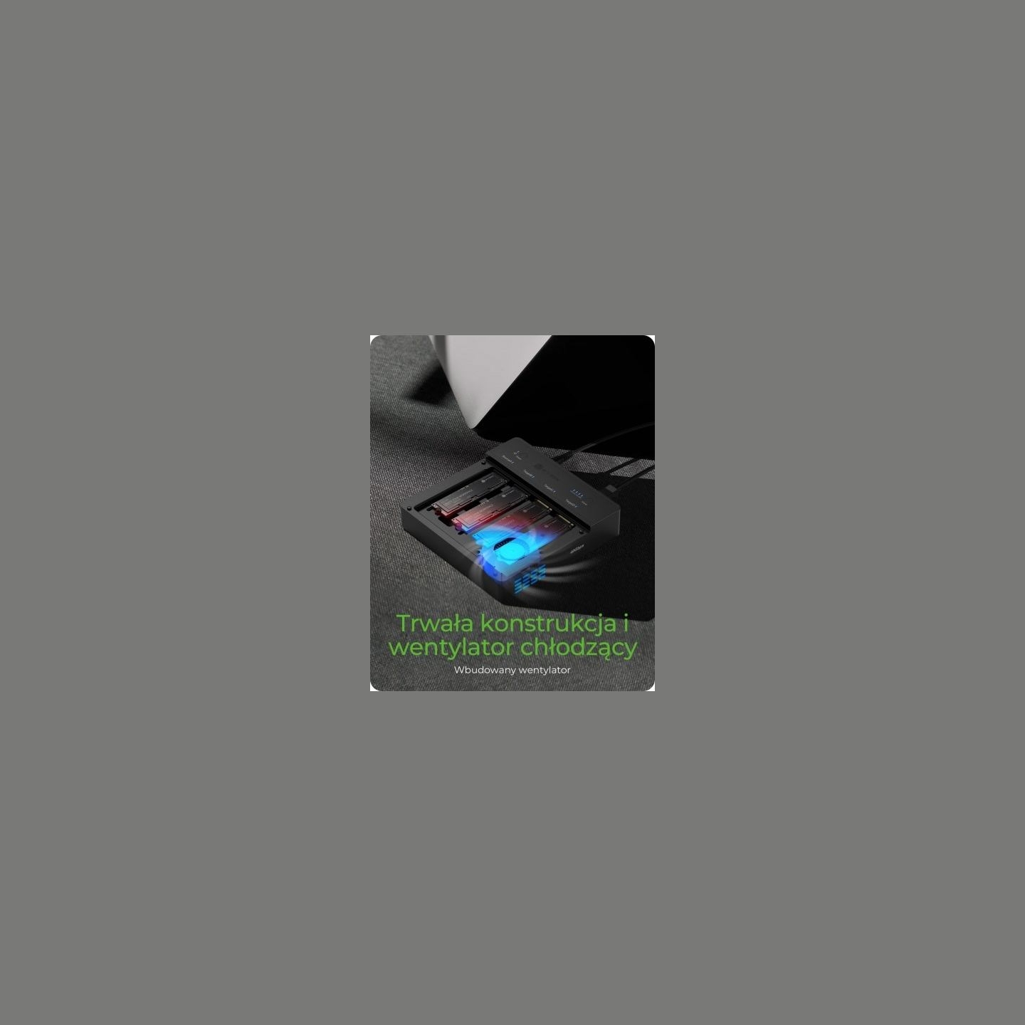 Icybox ICY BOX IB-4013MCL-C4 4-Bay NVMe SSD Docking