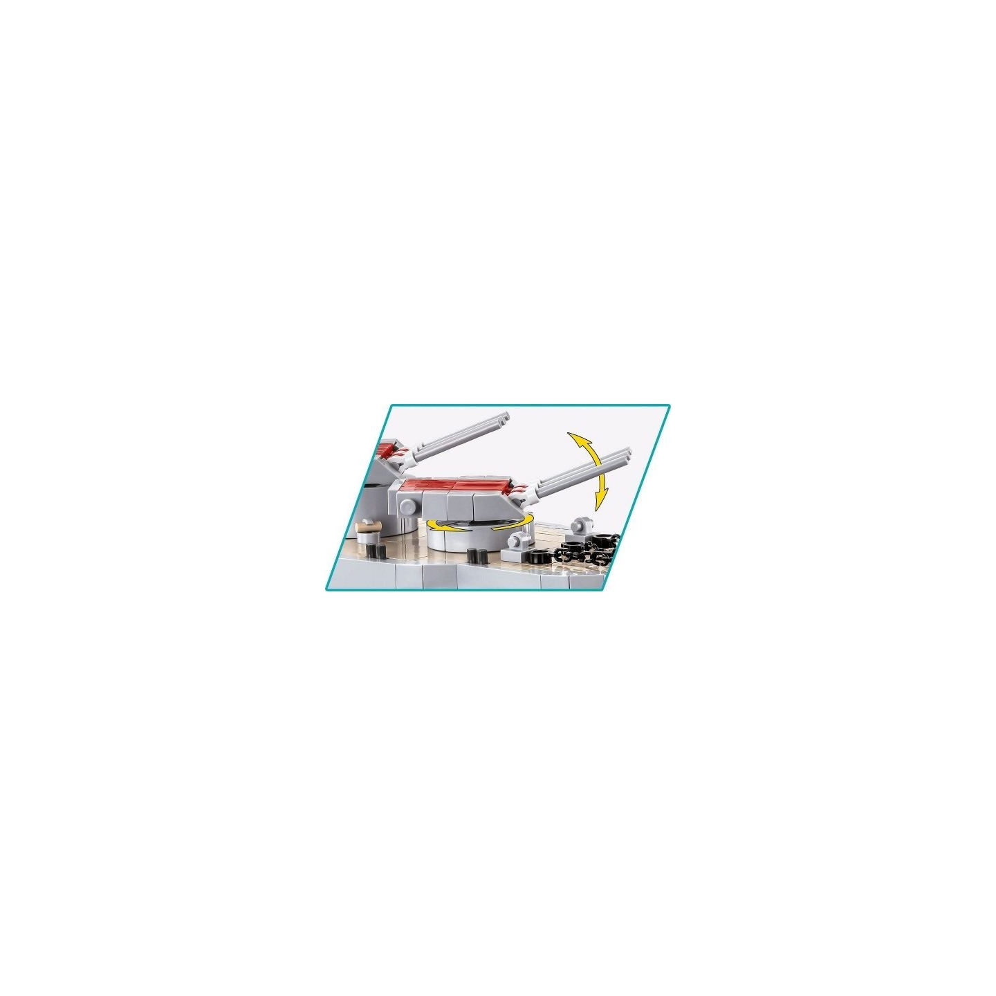 Cobi Klocki Blocks USS Arizona BB-39 2046 blocks