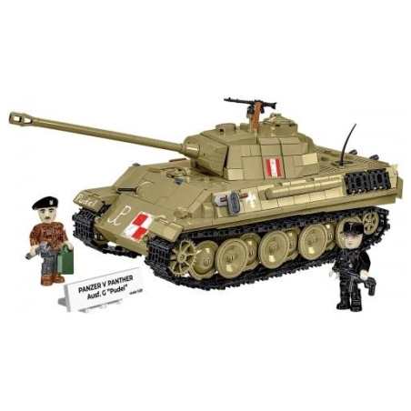 Cobi Klocki Blocks Panzer V Panther G Pudel 1133 blocks