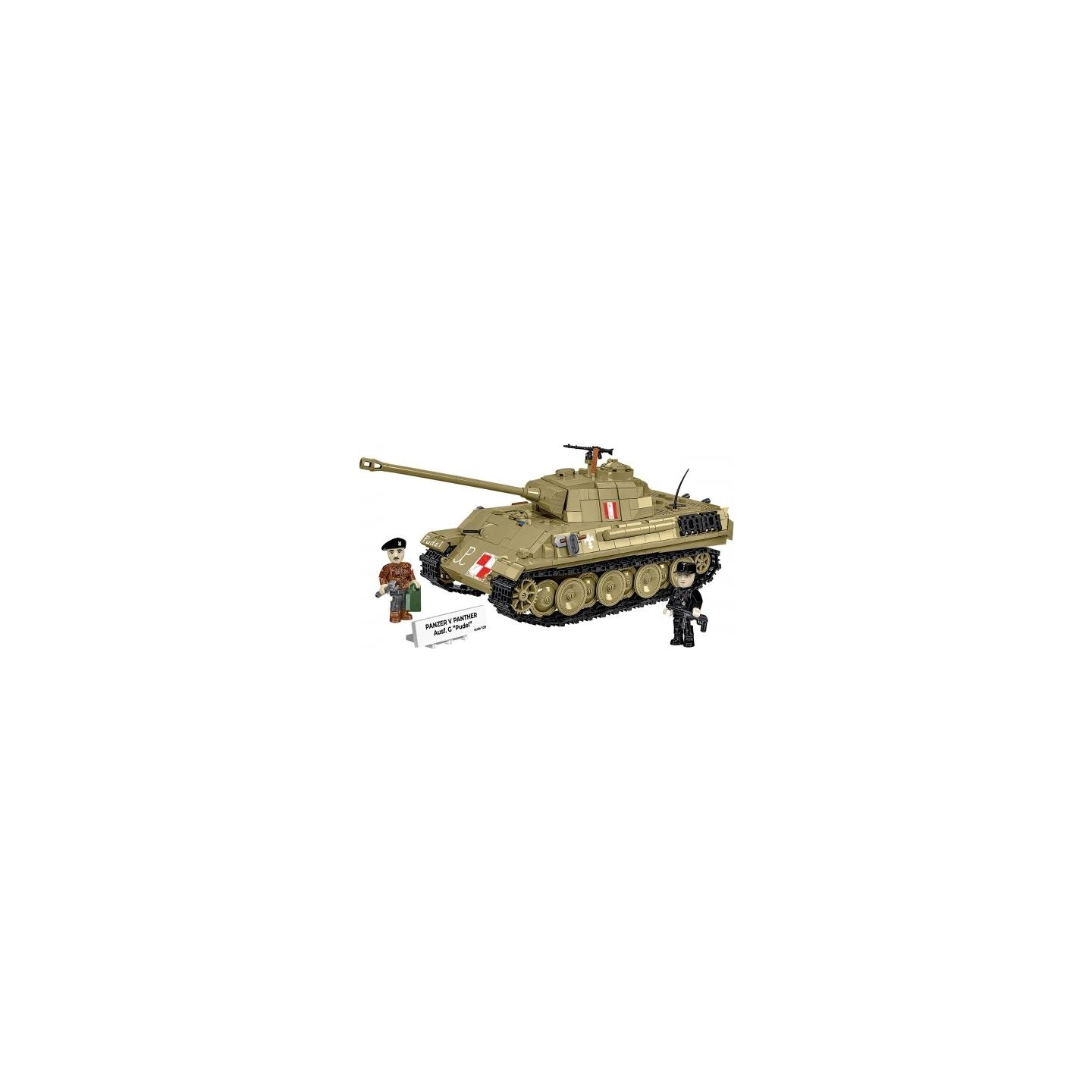 Cobi Klocki Blocks Panzer V Panther G Pudel 1133 blocks