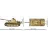 Cobi Klocki Blocks Panzer V Panther G Pudel 1133 blocks